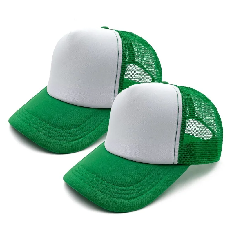 Hat Sublimation Blank - 2 Stück/Set Sonnenhüte Sublimations-Blanko-Kappen Unisex Erwachsene