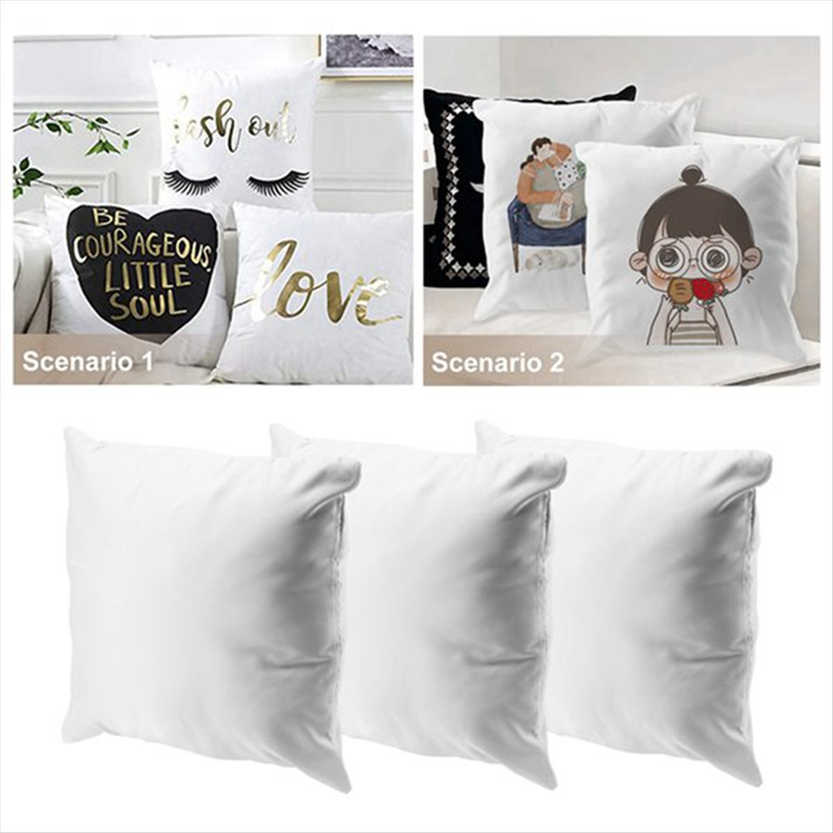 N14R Top 8 Stück Sublimations- – Pillow Cover Sublimation Bewertung und Preis