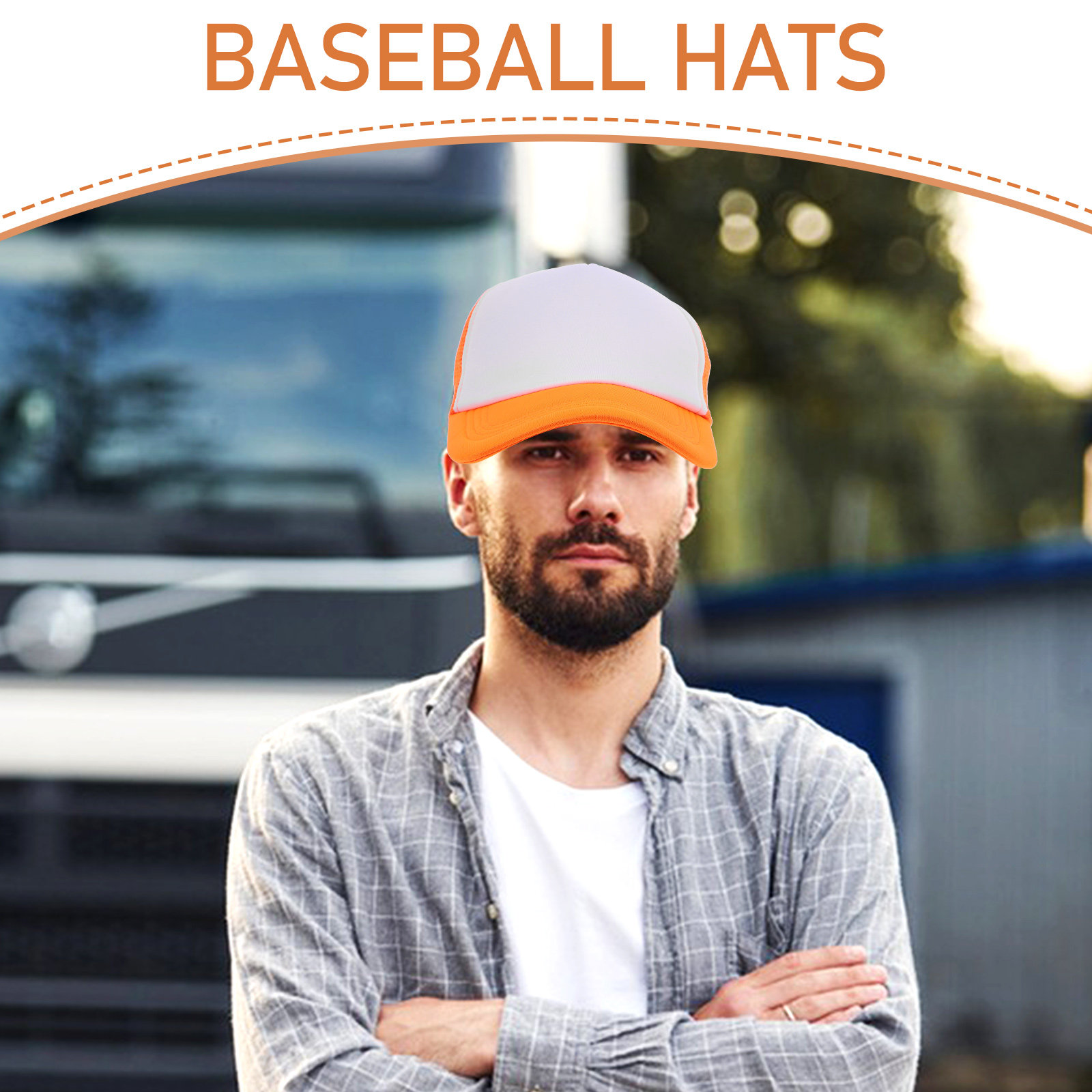 10 Stück Leere Mesh-Baseballka – Hat Sublimation Blank Bewertung und Preis