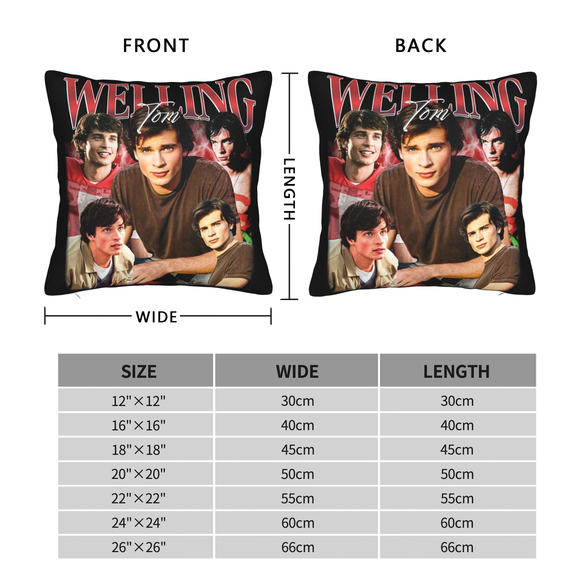 Vintage Welling Tom beheizter  – Pillow Cover Sublimation Bewertung und Preis