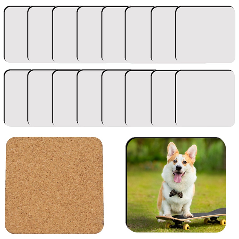 18 Stück Sublimations-Quadrat- – Coaster Sublimation Blank Bewertung und Preis