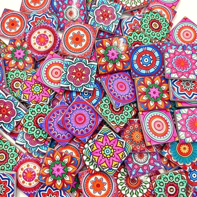 Mandala-Druck Keramikmosaik 15 – Ceramic Tile Blank Bewertung und Preis