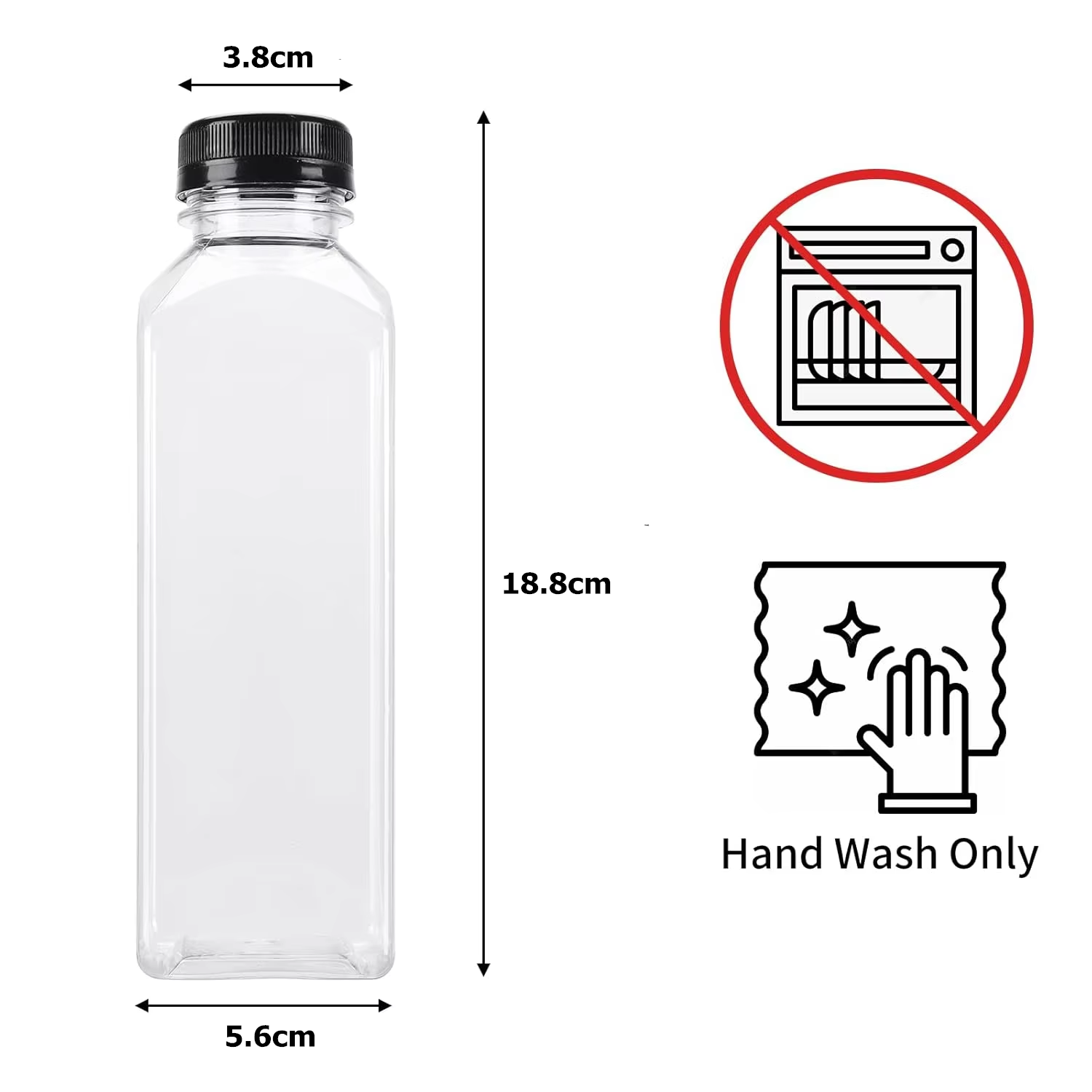 500 ml Saftflaschen mit Kappen – Water Bottle Blank Bewertung und Preis