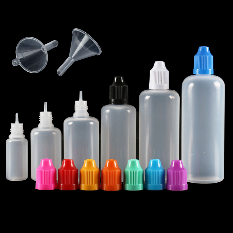 5Pcs 3ml-120ml LDPE Leere Kuns – Water Bottle Blank Bewertung und Preis