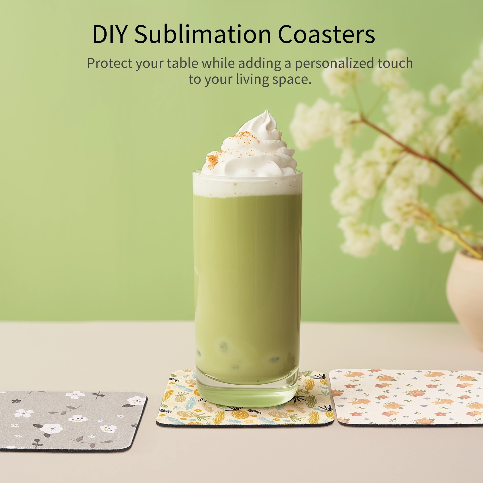 100 Stück Sublimations-Unterse – Coaster Sublimation Blank Bewertung und Preis