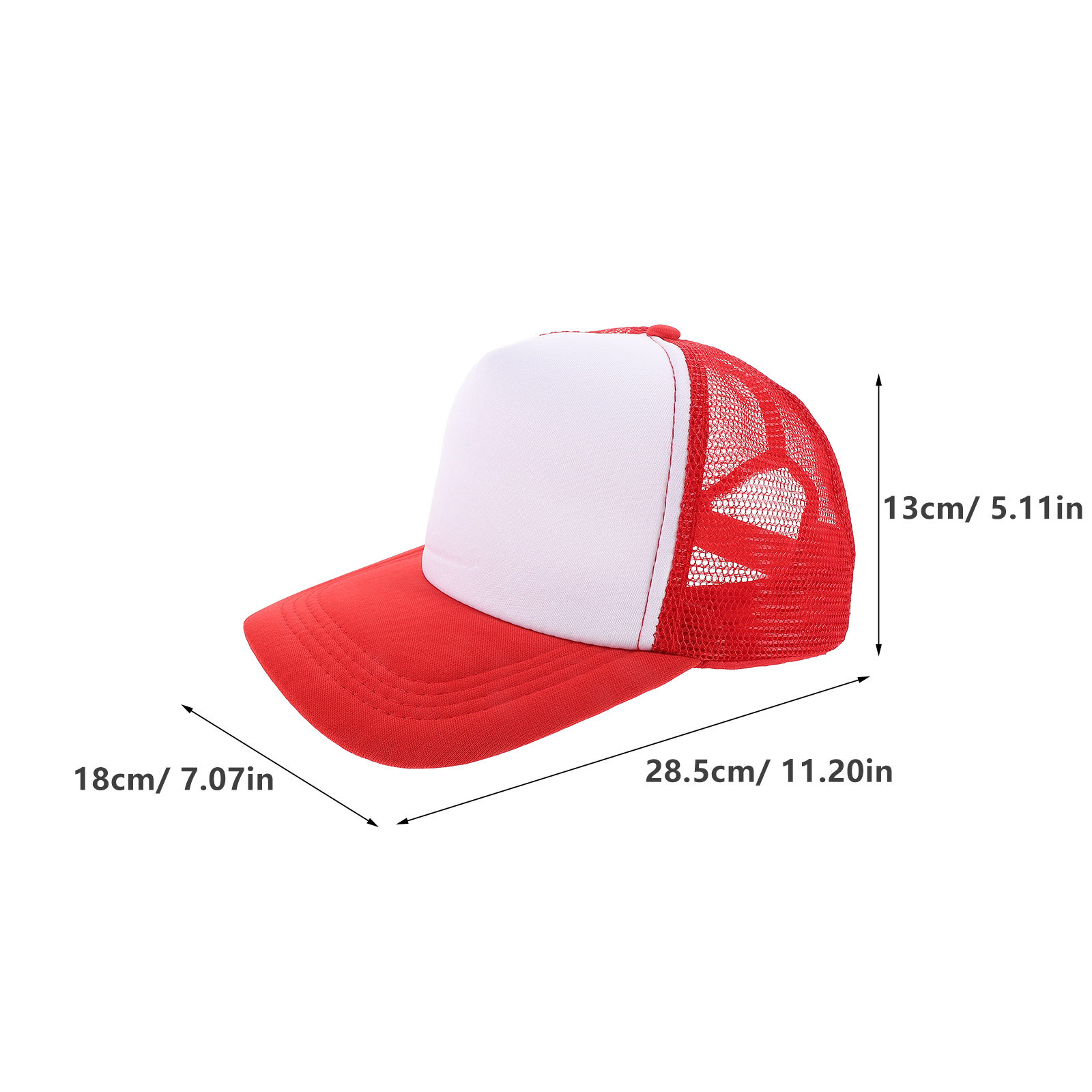 10 Stück Leere Mesh-Baseballka – Hat Sublimation Blank Bewertung und Preis