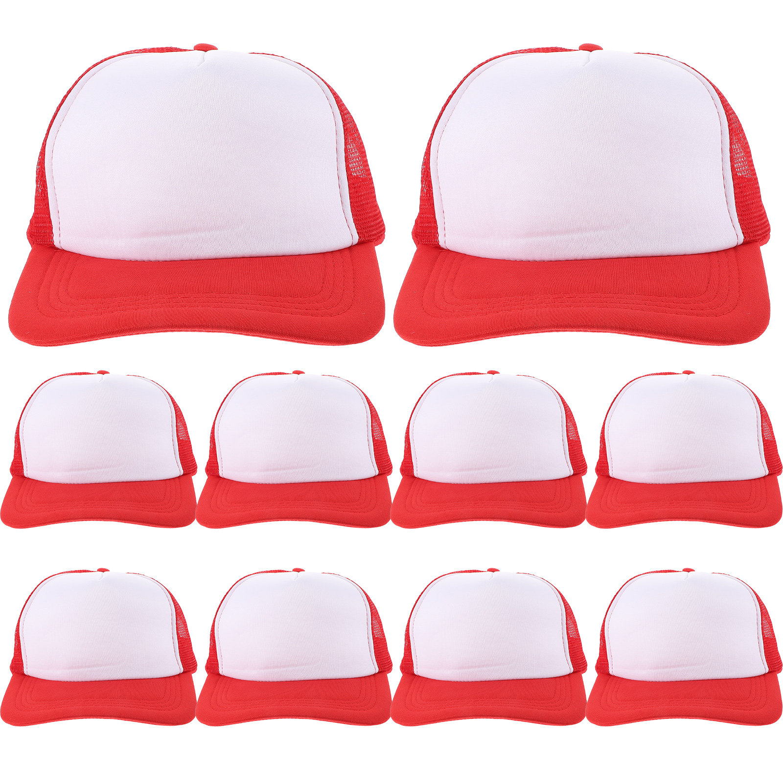 10 Stück Leere Mesh-Baseballka – Hat Sublimation Blank Bewertung und Preis