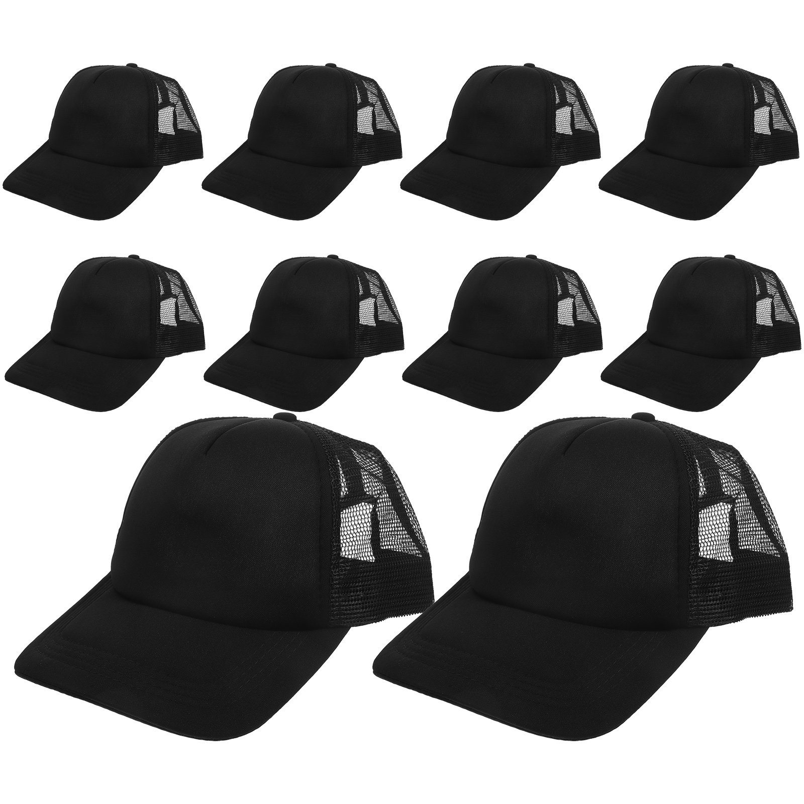 10 Stück Leere Mesh-Baseballka – Hat Sublimation Blank Bewertung und Preis